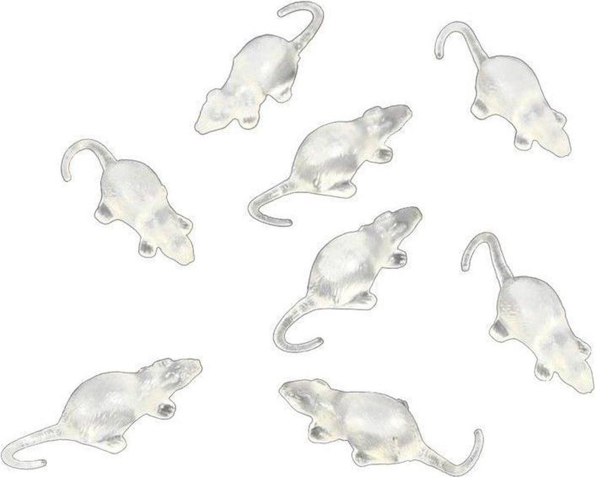Beestjes - Muisjes 8 stuks 5 cm