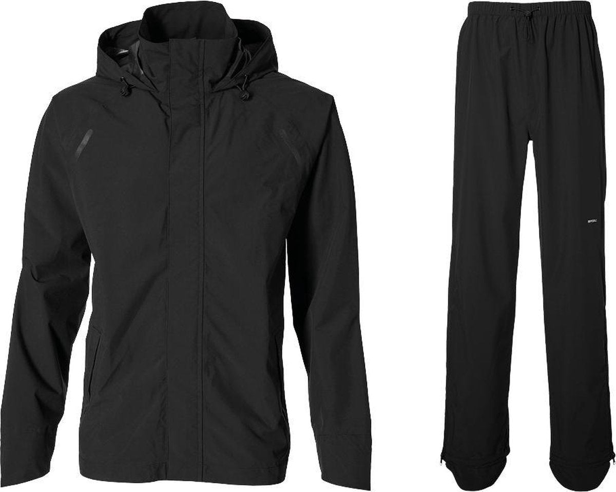 Basil Hoga Unisex Regenpak - Zwart - Maat M