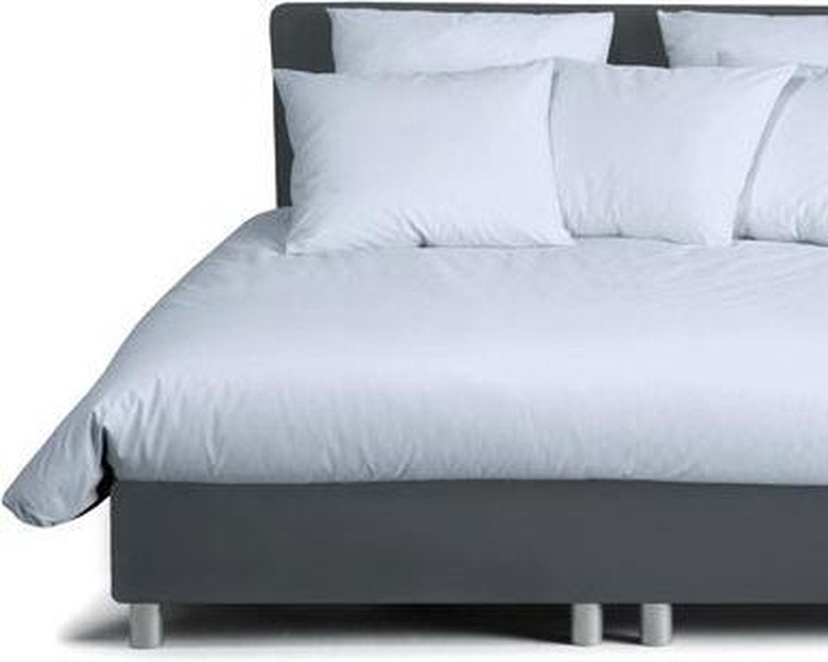 Dekbedovertrekset katoen 140 x 200/220 (47) skyblue uni Damai