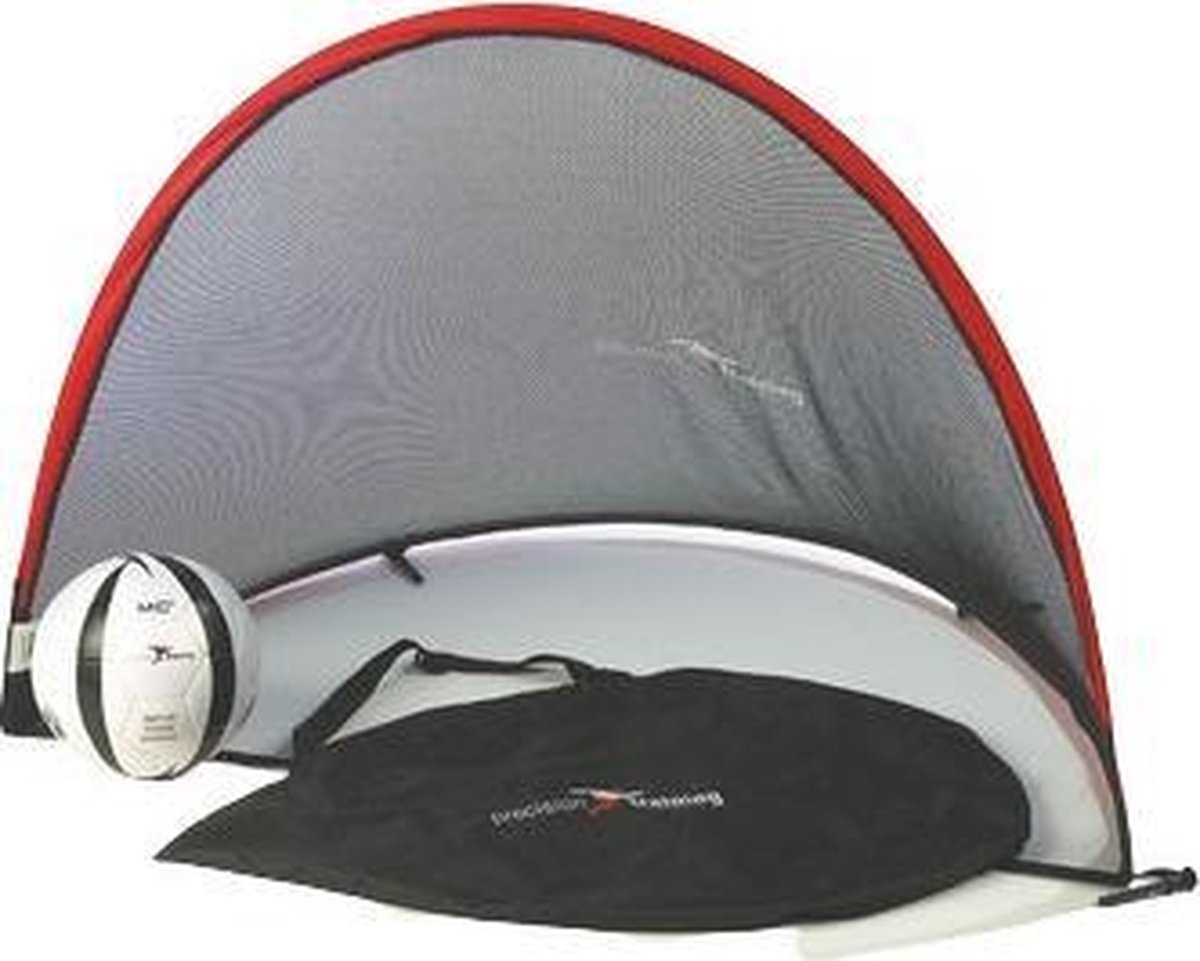 Precision Pop-up-doelen 110 X 80 Cm Polyester Zwart/rood 2 Stuks