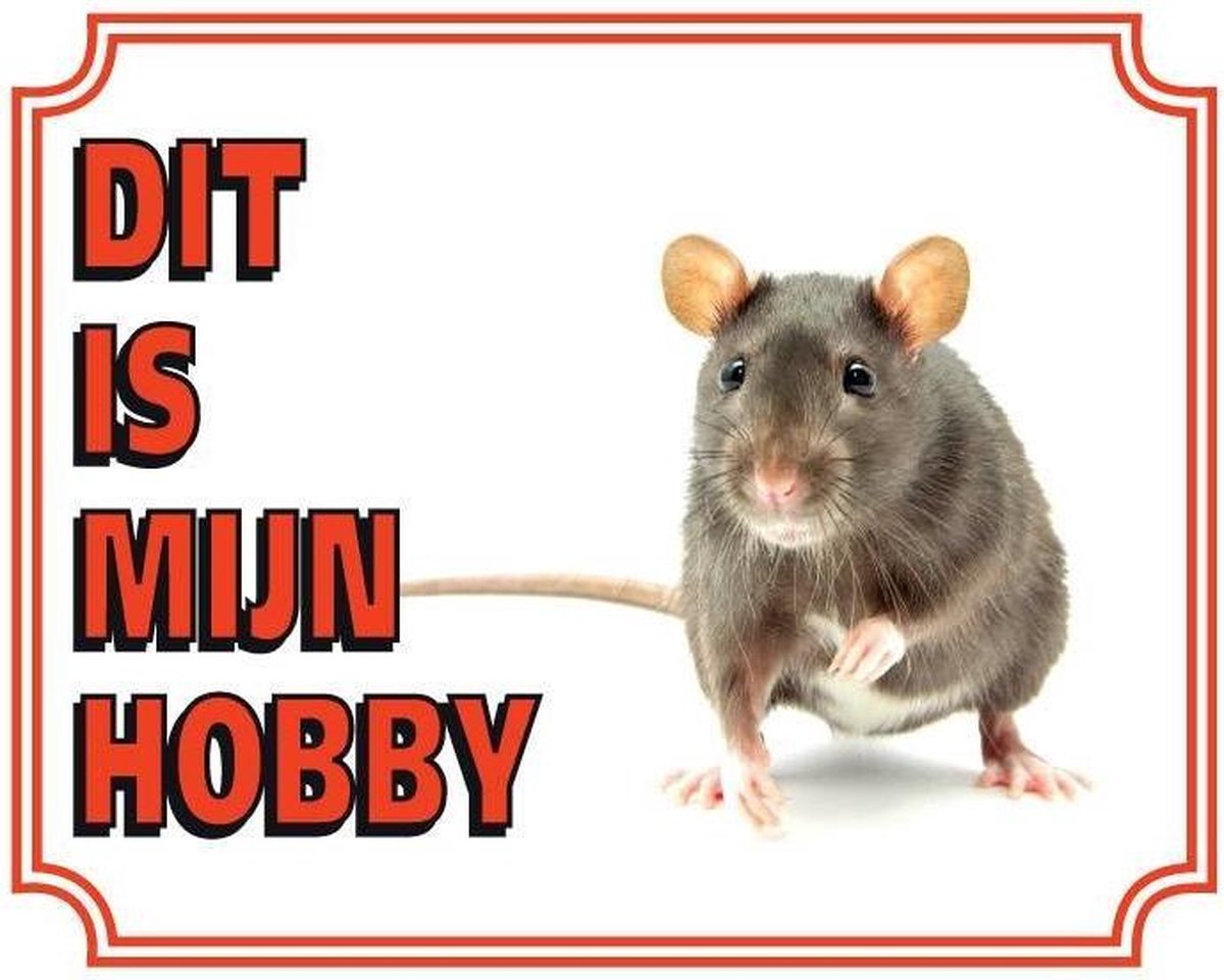 Ratten Waakbord - Dit is mijn hobby