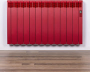 Elektrische Radiator Wifi Flame Red (RAL) - Smartcontrol via app - Energiebesparende functies - Laag verbruik - Realtime consumptie - 11 elementen - 1210 W - Zuinigste Radiator