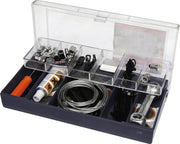 Dresco Reparatieset Fiets - 66-delig - Zwart/Doorzichtig