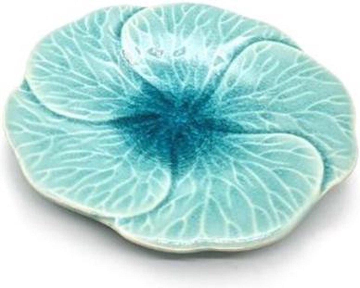 Bord - Serveerschaal Turquoise 16 cm | set van 4 stuks