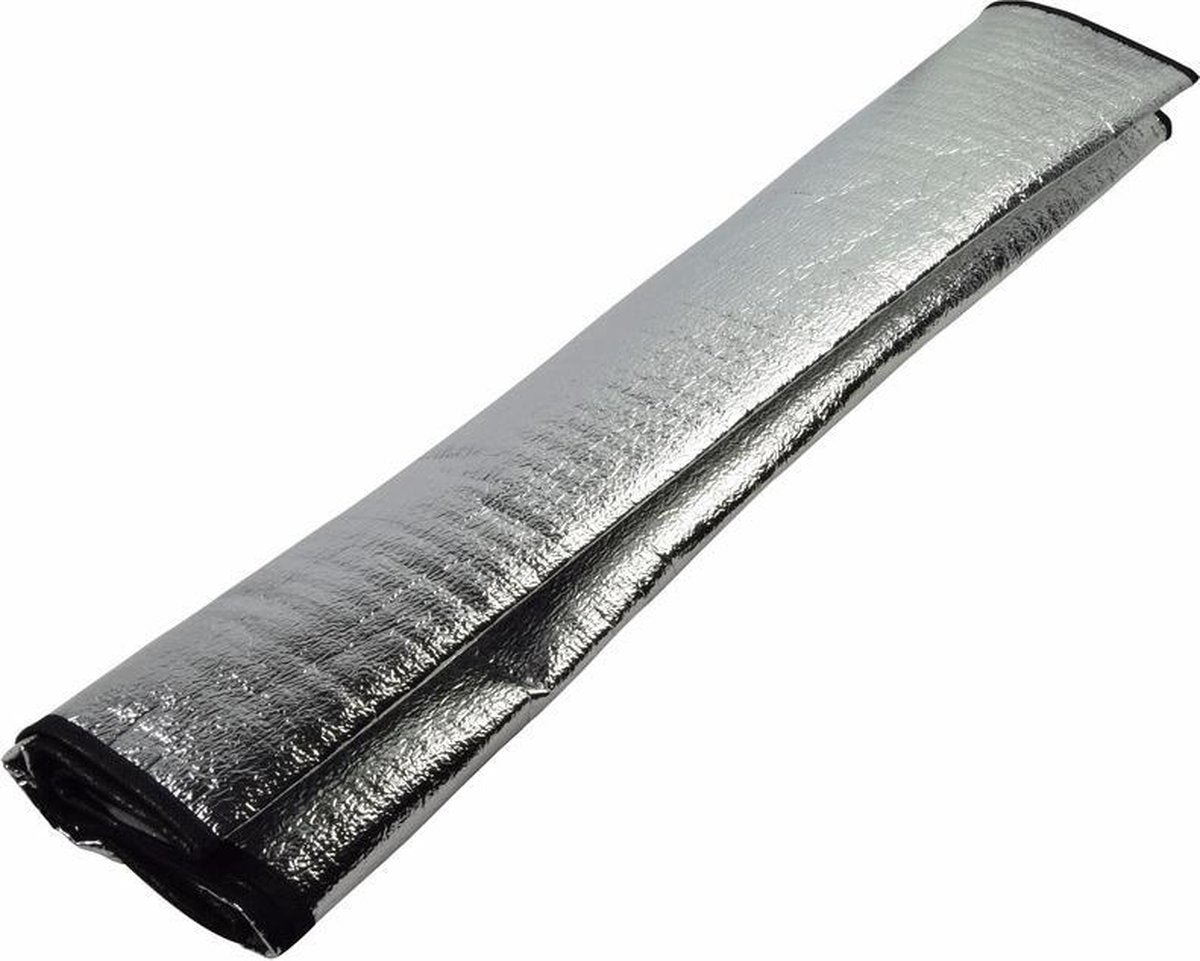 2x Auto zonneschermen/anti vorst dekens 70 x 150 cm - Zonneschermen anti vriesscherm raamdeken