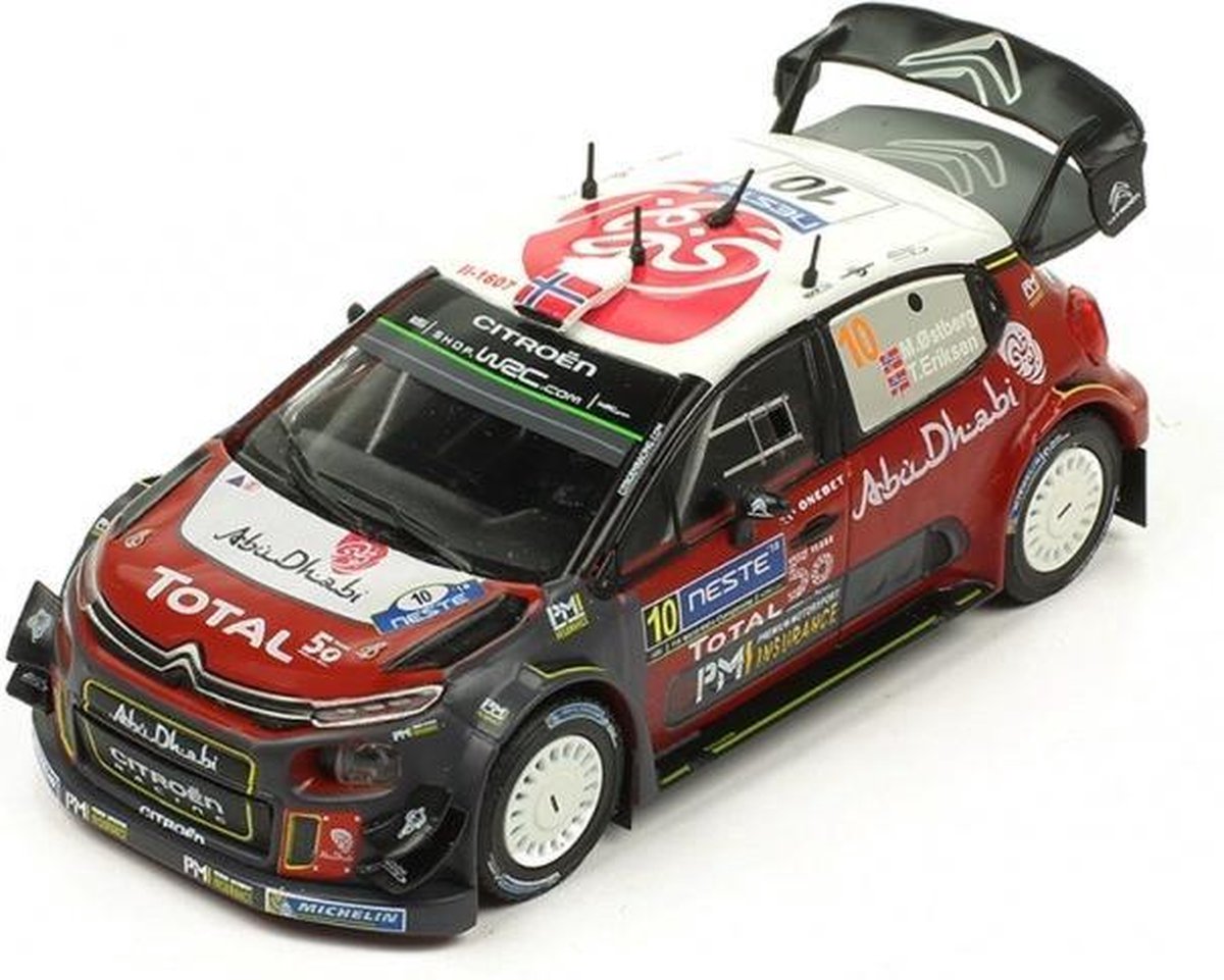 Citroën C3 WRC #10 Rally Finland 2018 - 1:43 - IXO Models