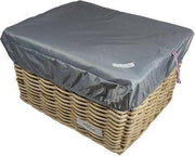 Box L Zilver voor fietsmand of fietskrat