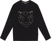 Vinrose - Longsleeve Tijger Zwart 134-140