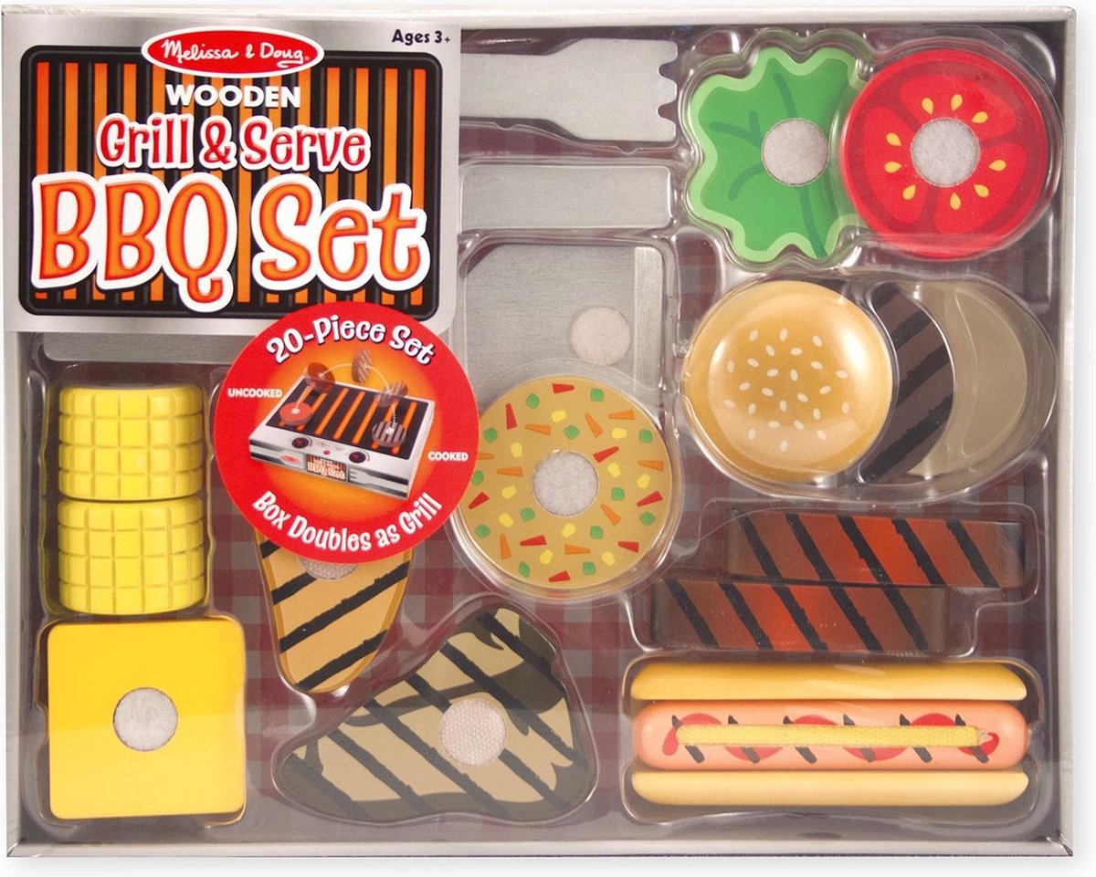 Melissa & Doug - Grill & Serve BBQ