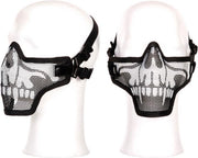 Fostex Airsoft beschermingsmasker half skull