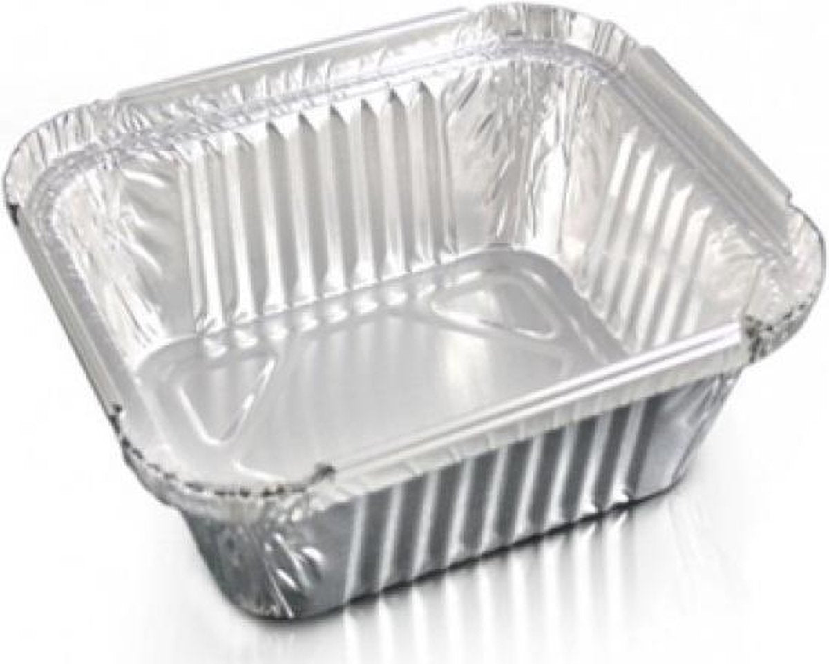 Aluminium rechthoekige voedsel containers