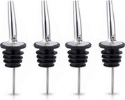 20x Premium RVS Schenktuit - Schenkdoppen - Schenktuiten - Rubberen Afsluit Ring - Cocktail Schenktuit