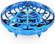 Jumalu Mini RC UFO Drone - Quadcopter - Helikopter - Speelgoed - Zwevende UFO - 4 Propellers - USB oplaadbaar - Blauw