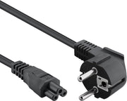 Allteq - Schuko naar C5 apparaatsnoer - 0.5 meter - Zwart