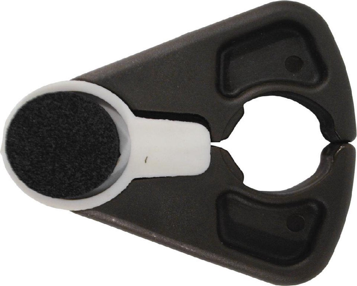 Aidapt stokkikker kruk houder zwart - 0x48x55 mm