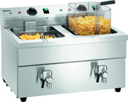 Inductiefriteuse 2x8L