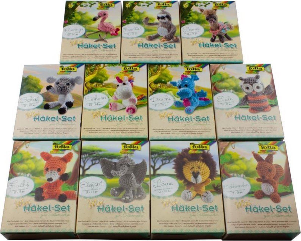 Folia 11 Dieren Haakset Pakket A040136