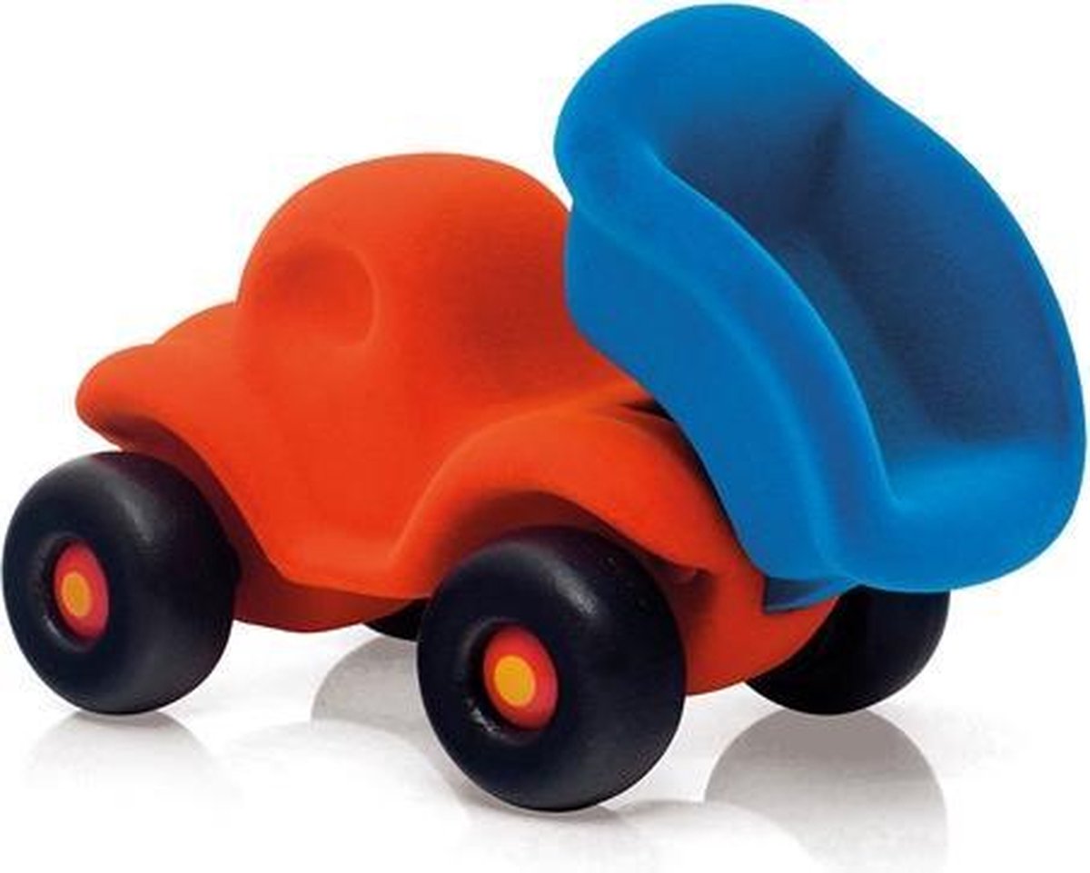 Rubbabu - Kiepwagen groot (oranje)
