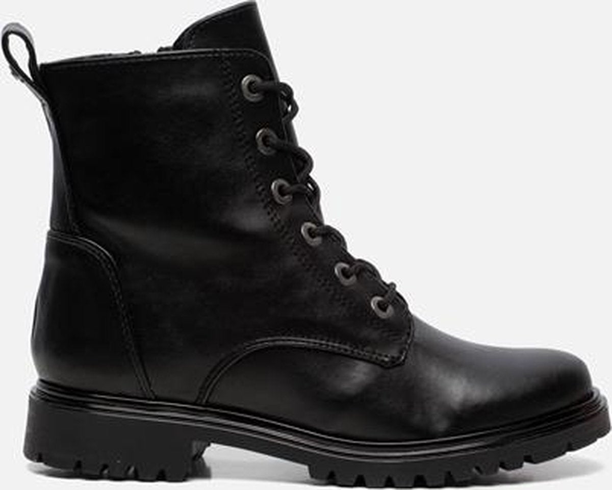 Tamaris Veterboots zwart - Maat 41