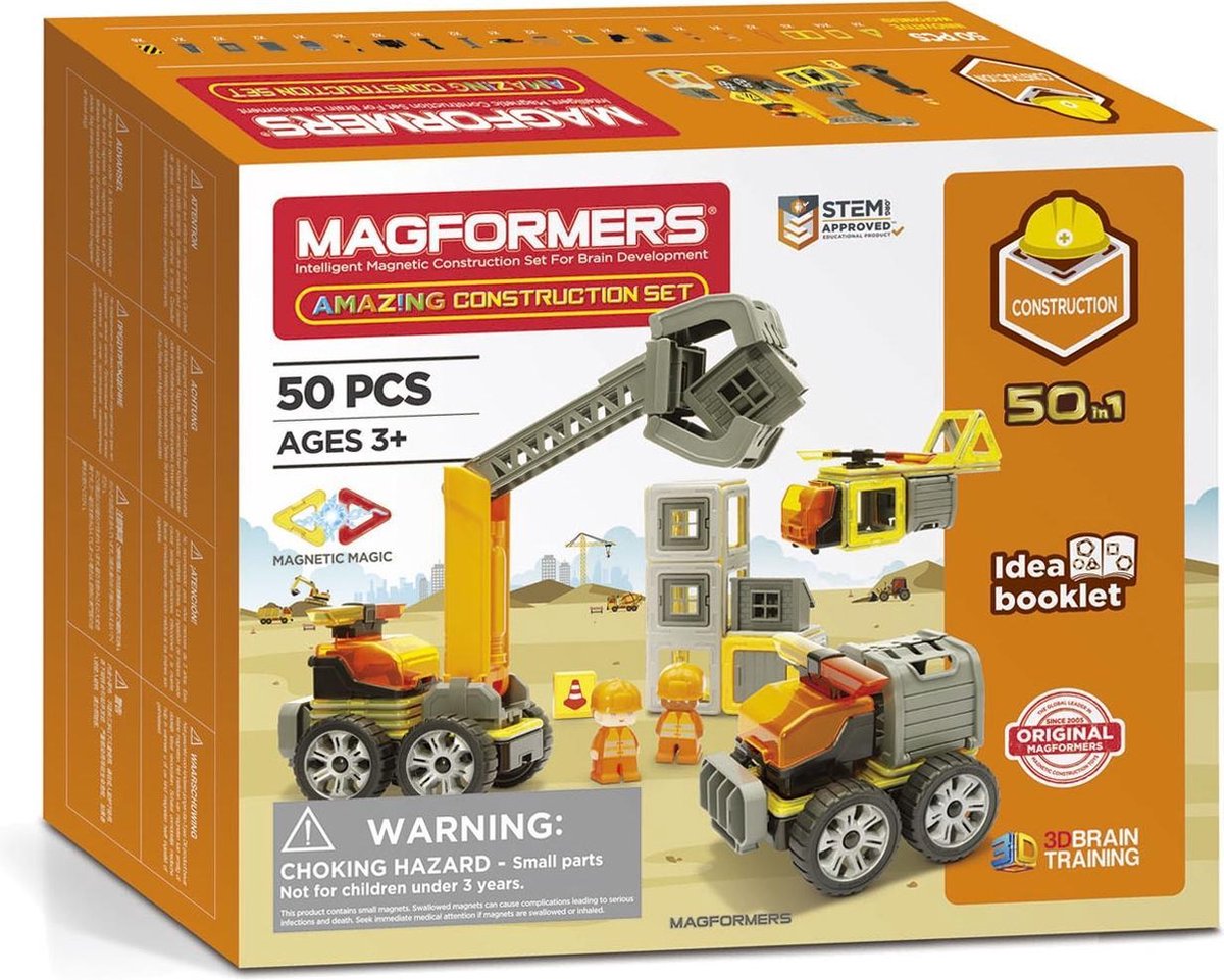 Magformers - Construction set 50 pcs (3072)