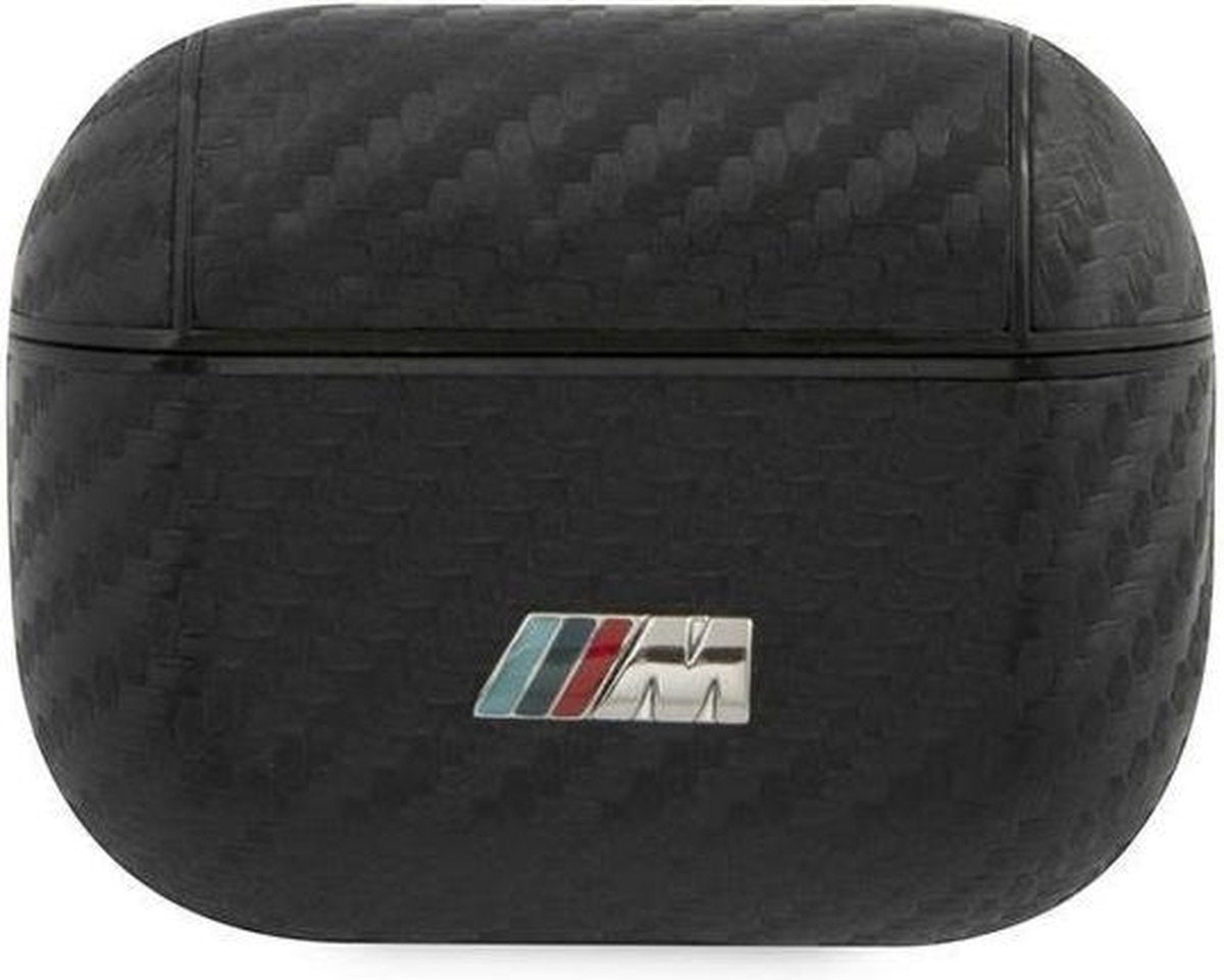 BMW Airpods Pro Case - Metal Logo - Carbon