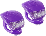 M-wave Verlichtingsset Led Paars 2 Stuks