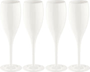 Koziol Champagneglas - CHEERS NO. 1 Superglas - 100 ml - Wit Cotton