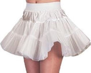 Feestkleding Petticoat wit kort meisje onderrok HARD Maat 128