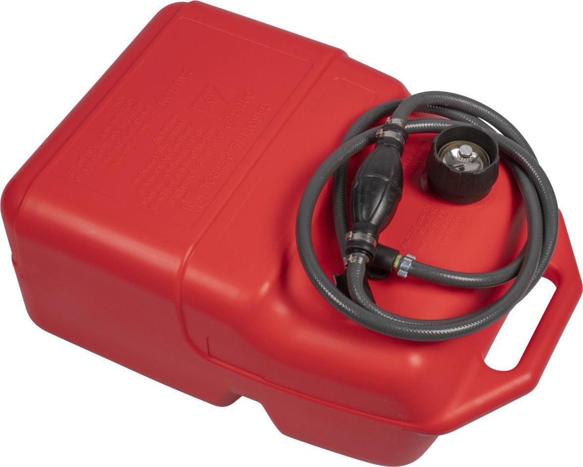 HIBO Benzinetank Set 25 liter Brandstoftank Met BrandstofMeter Mercury/Marine/Tohatsu