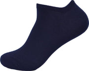 10 paar Donex sneakersokken - Plattenaad - Zwart 36-39
