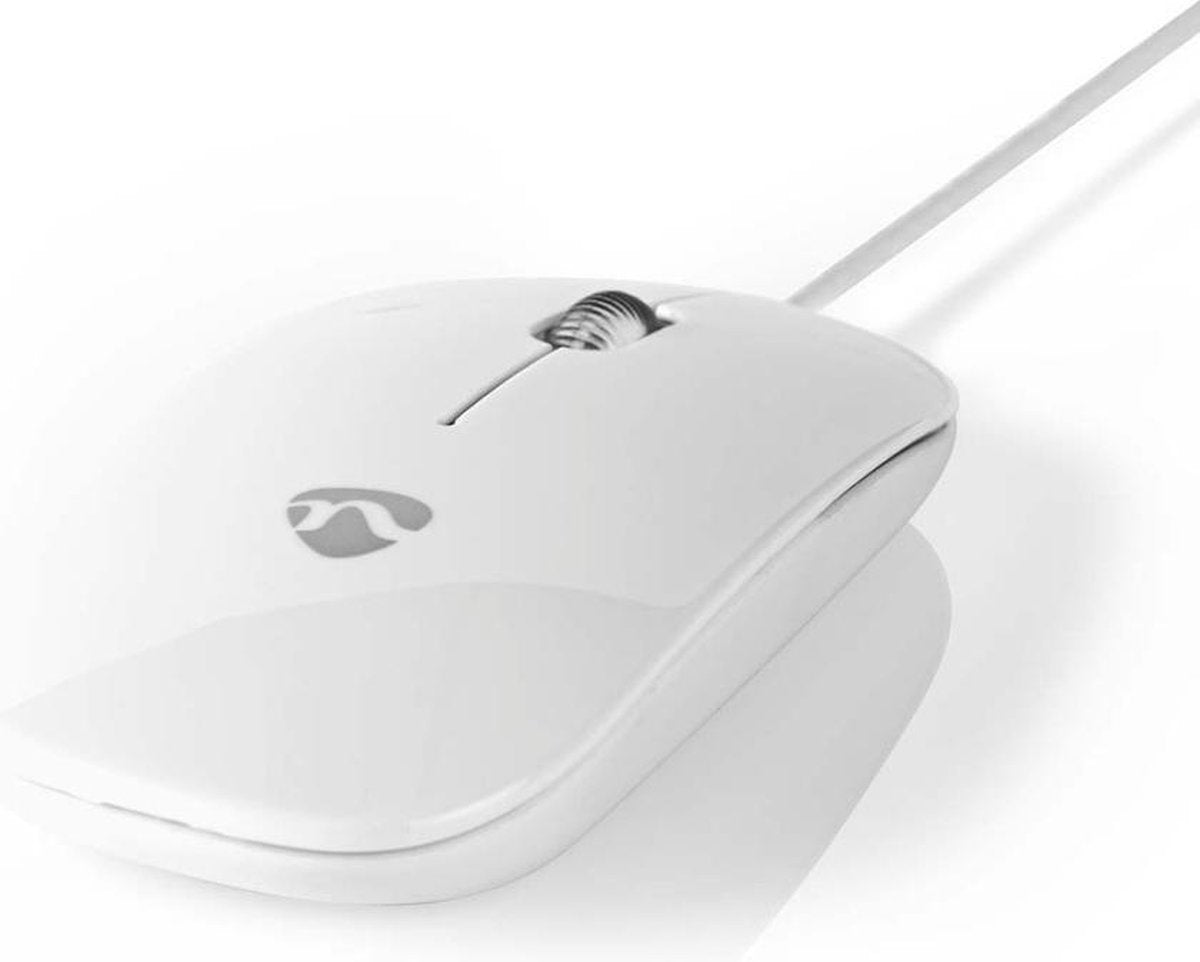 Bedrade muis | 1000 dpi | 3 Knoppen | Wit