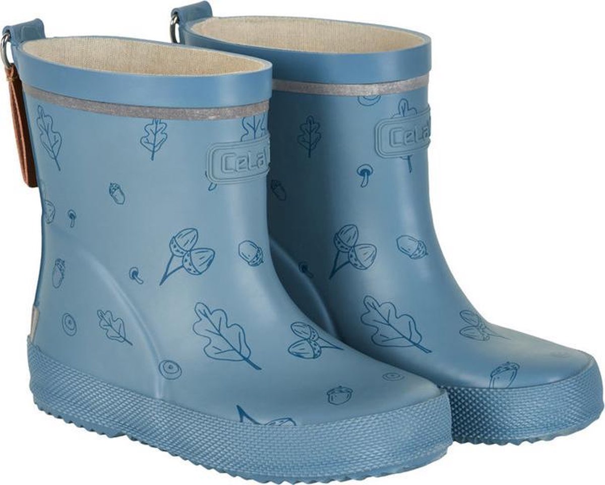 Celavi Regenlaarzen Wellies Junior Rubber Blauw Maat 21