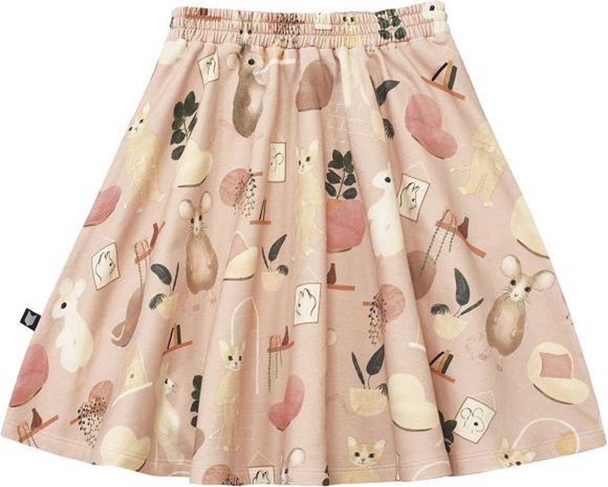 HEBE - rok - sweet home - roze - Maat 134/140