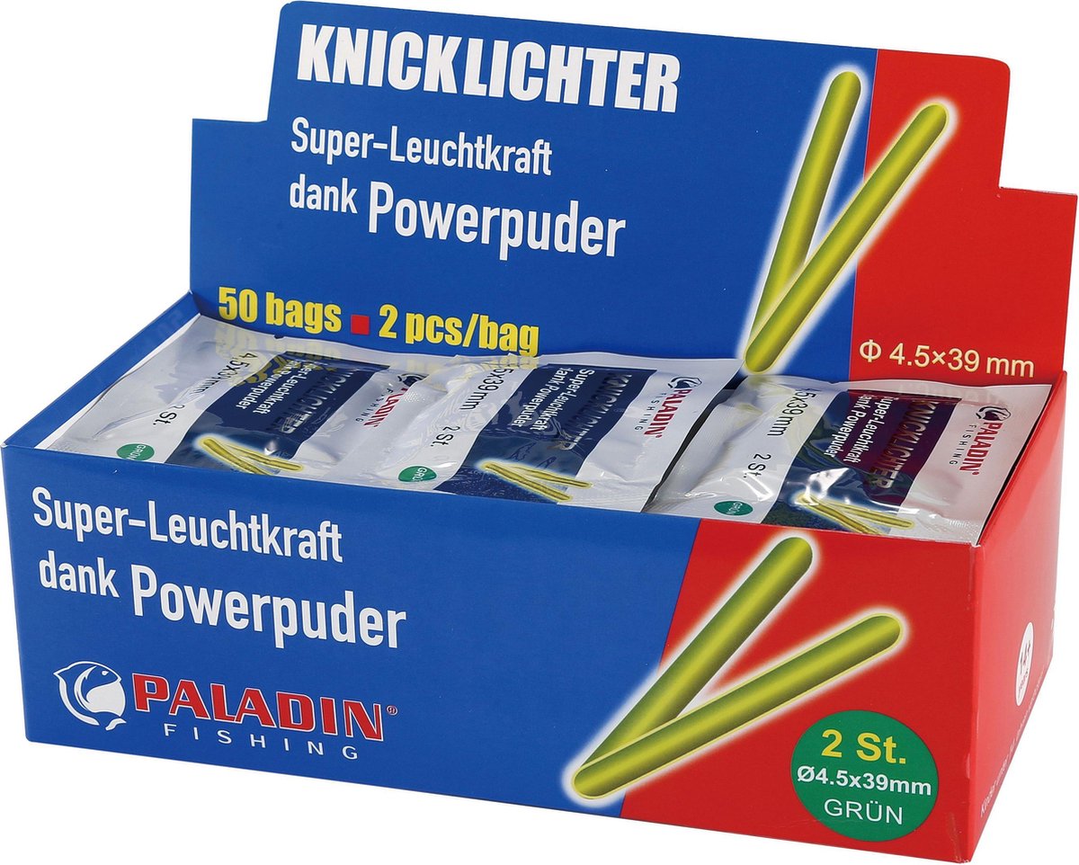 Breekstfjes - Glow Sticks - Groen - 100 Stuks (50x2)