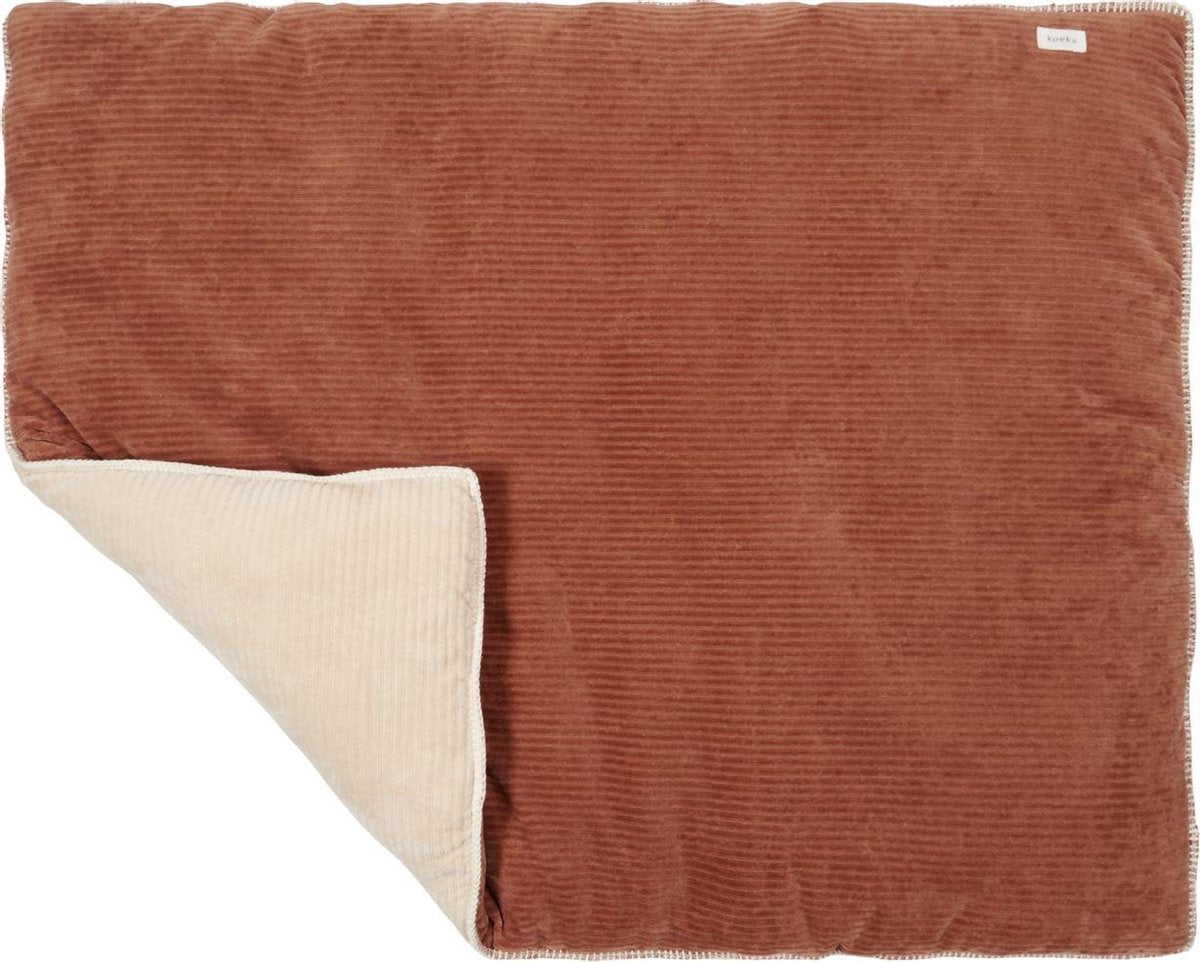 Koeka Boxkleed Vik - hazel/sand 75x95cm