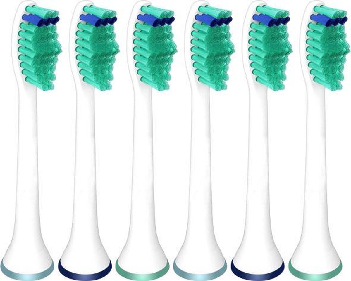 Opzetborstels - 6 stuks - Geschikt voor Philips Sonicare