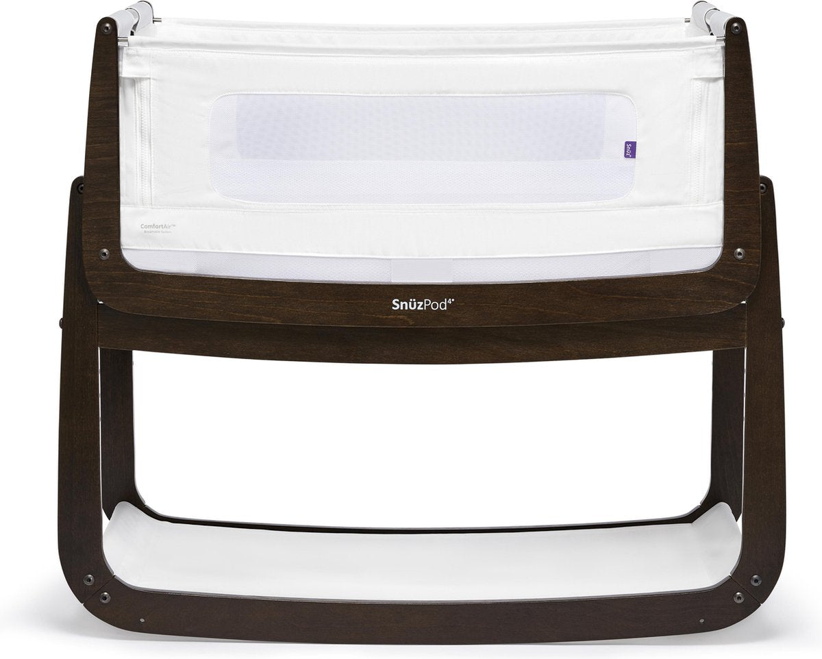 Snuzpod 4 co-sleeper wiegje Espresso
