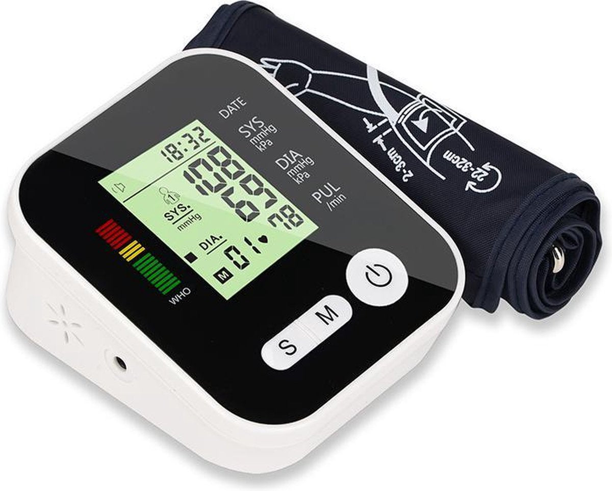 Tronix Care – Bovenarm Bloeddrukmeter – Accurate metingen – Zwart