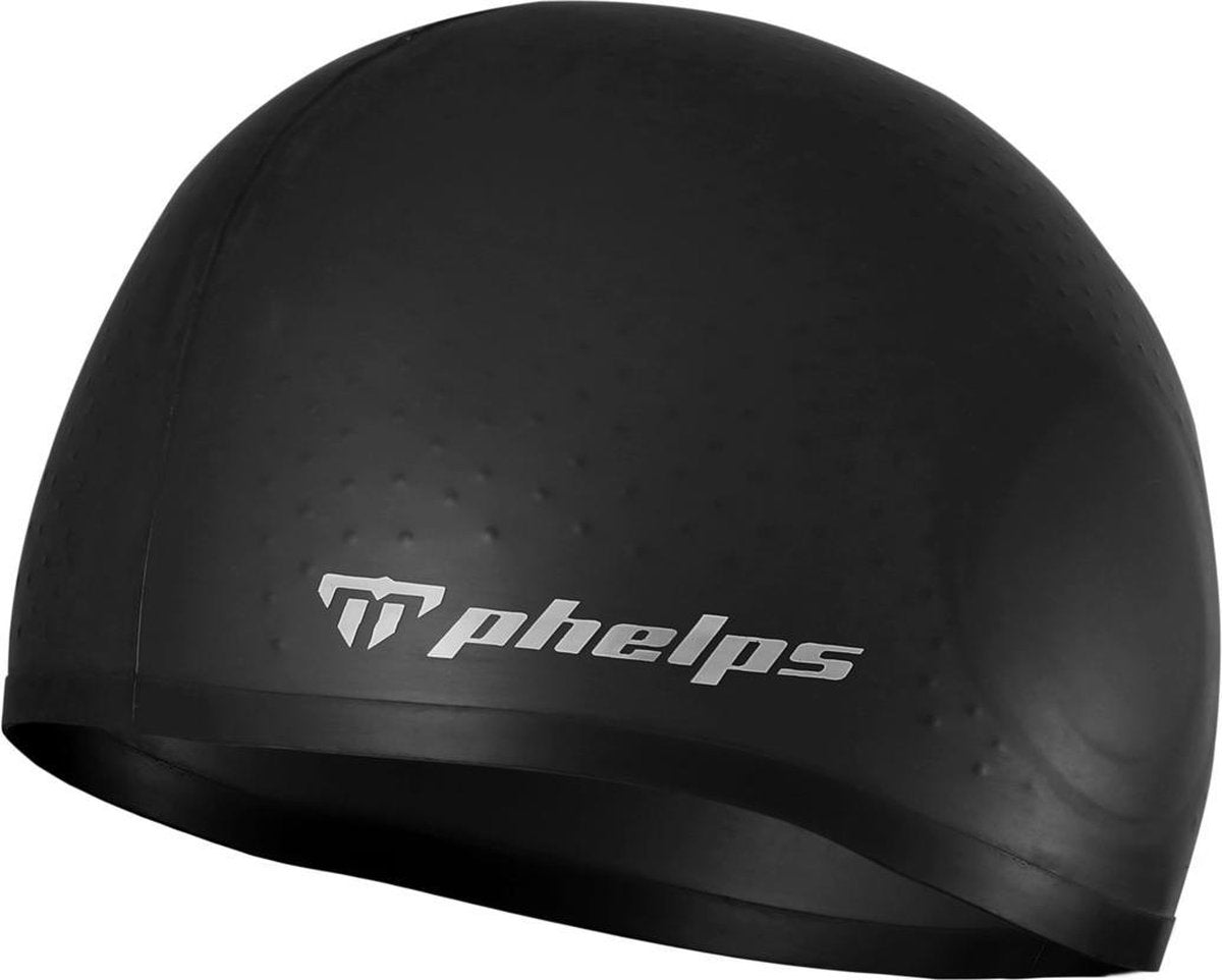 Phelps Aqua Glide Cap - Badmuts - Volwassenen - Zwart - One Size