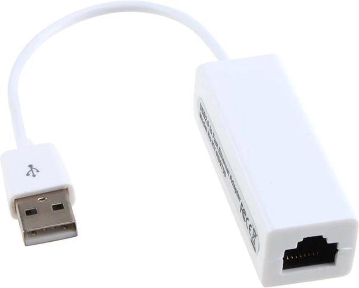 LOUZIR USB 2.0 Naar Ethernet Adapter (RJ45) - 10/100Mbps