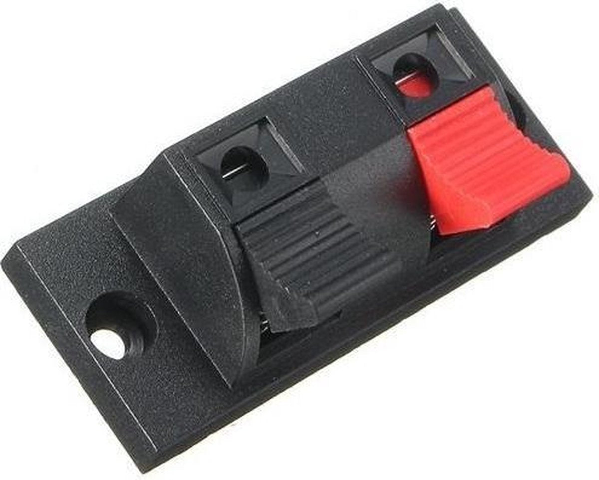 2x Input Terminal Block Wire Cable Clip For LED Single Color Strip