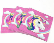 20 stuks servetten unicorn / eenhoorn
