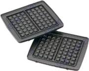 Set wafelplaten wafelijzer 4x7 PL-201 Nova 13887