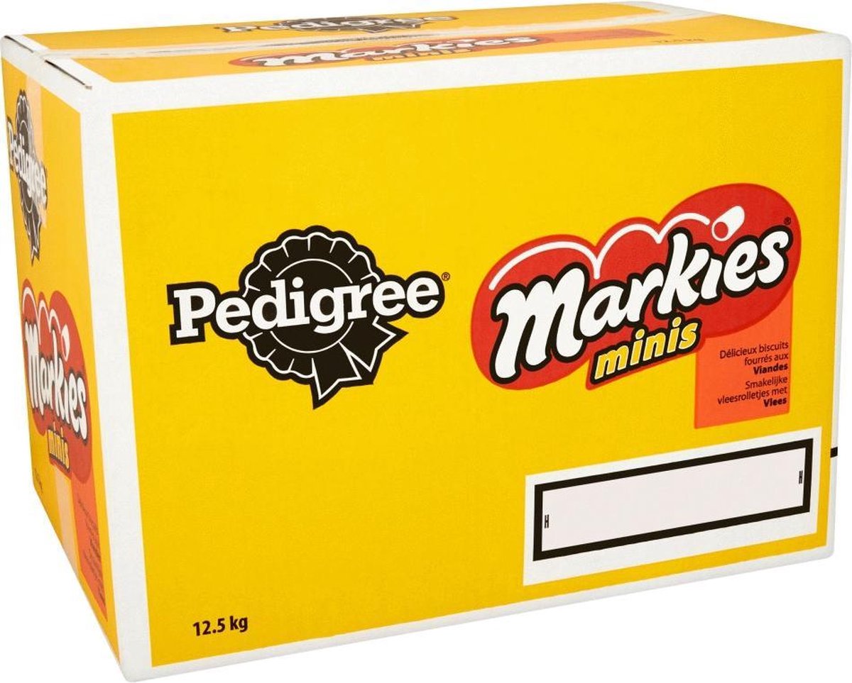 Pedigree Markies Minis Bulk - Vlees - Hondensnacks - 12.5 kg