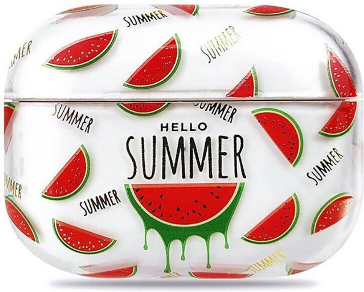 Coverz AirPods pro hoesje Watermeloen - AirPods pro hard case Watermelon
