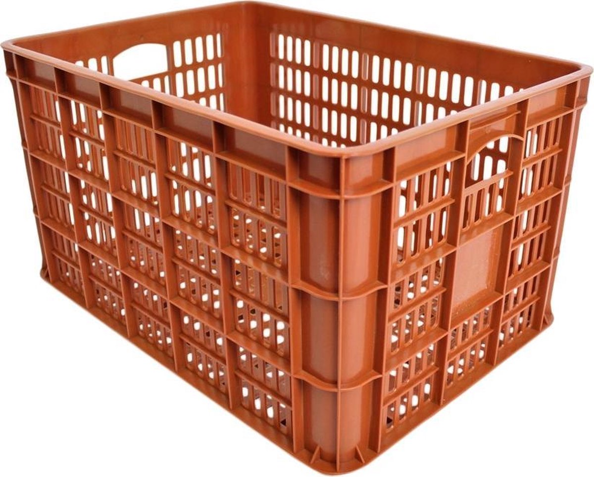 Tom Fietskrat 45 Liter Bruin