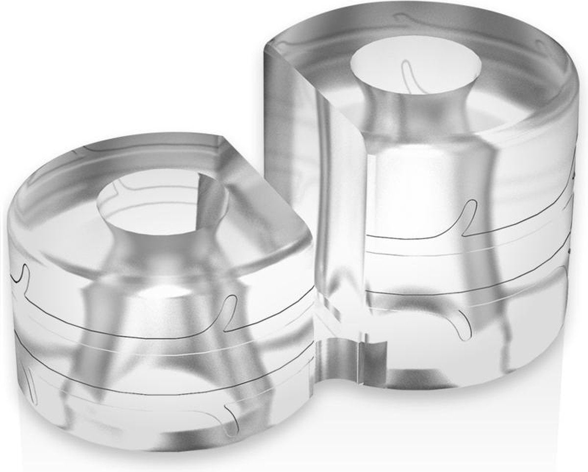 Powering Super Flexible Resistant Ring Double Pr09 Clear 