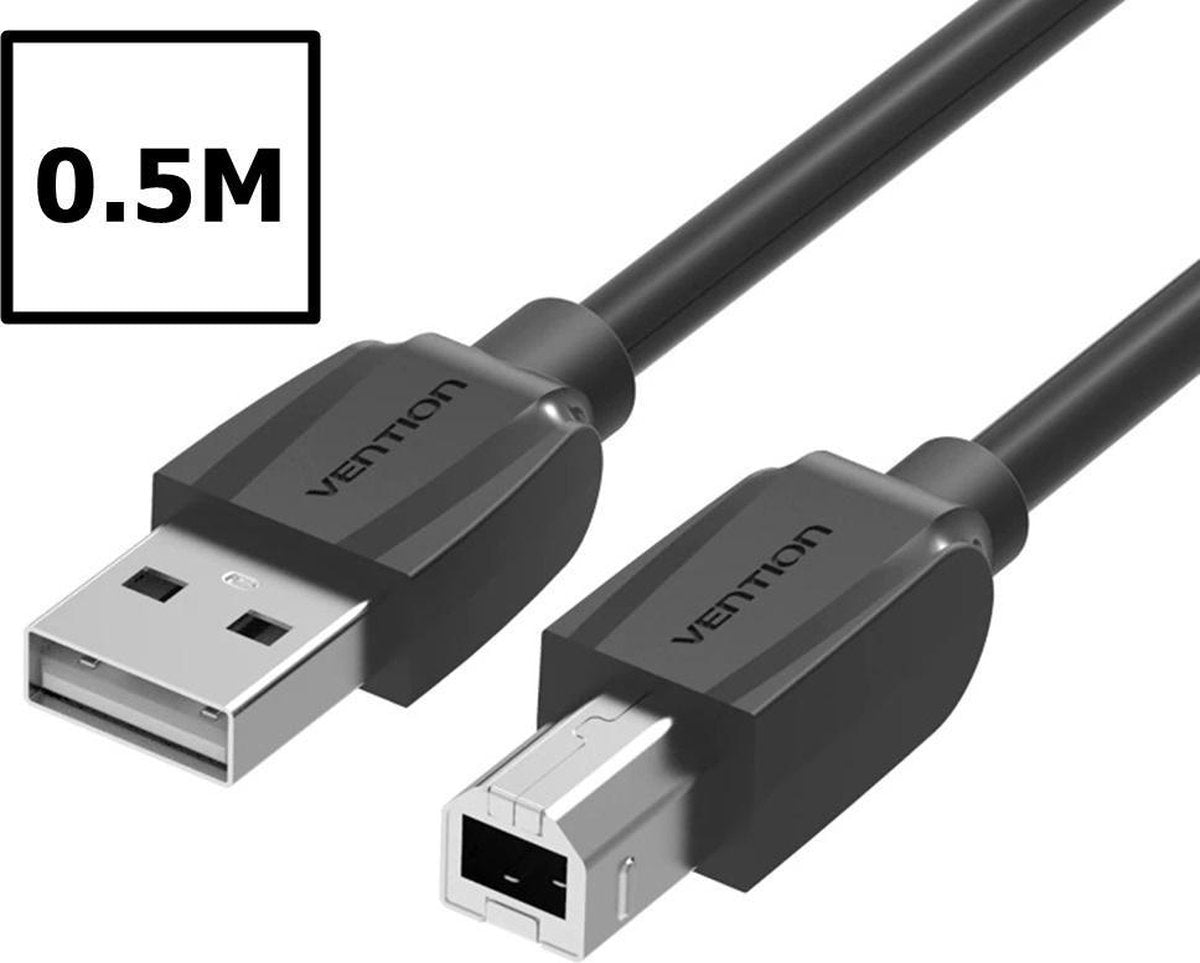 VENTION USB 2.0 A Male to B Male printer kabel - 50cm