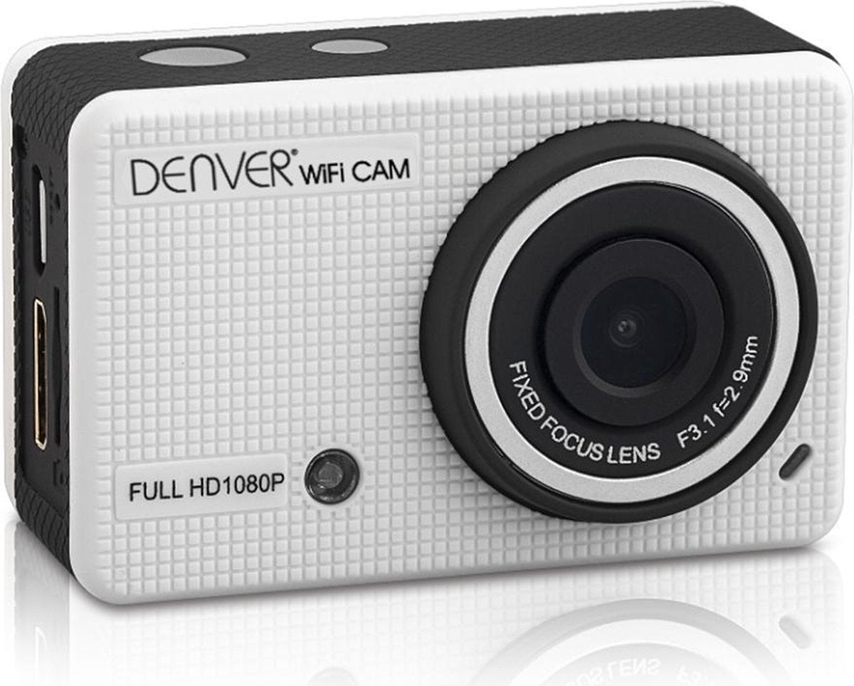 Denver ACT5020TW - Full HD Action Cam - 5mpixel - 120° kijkhoek - Wit