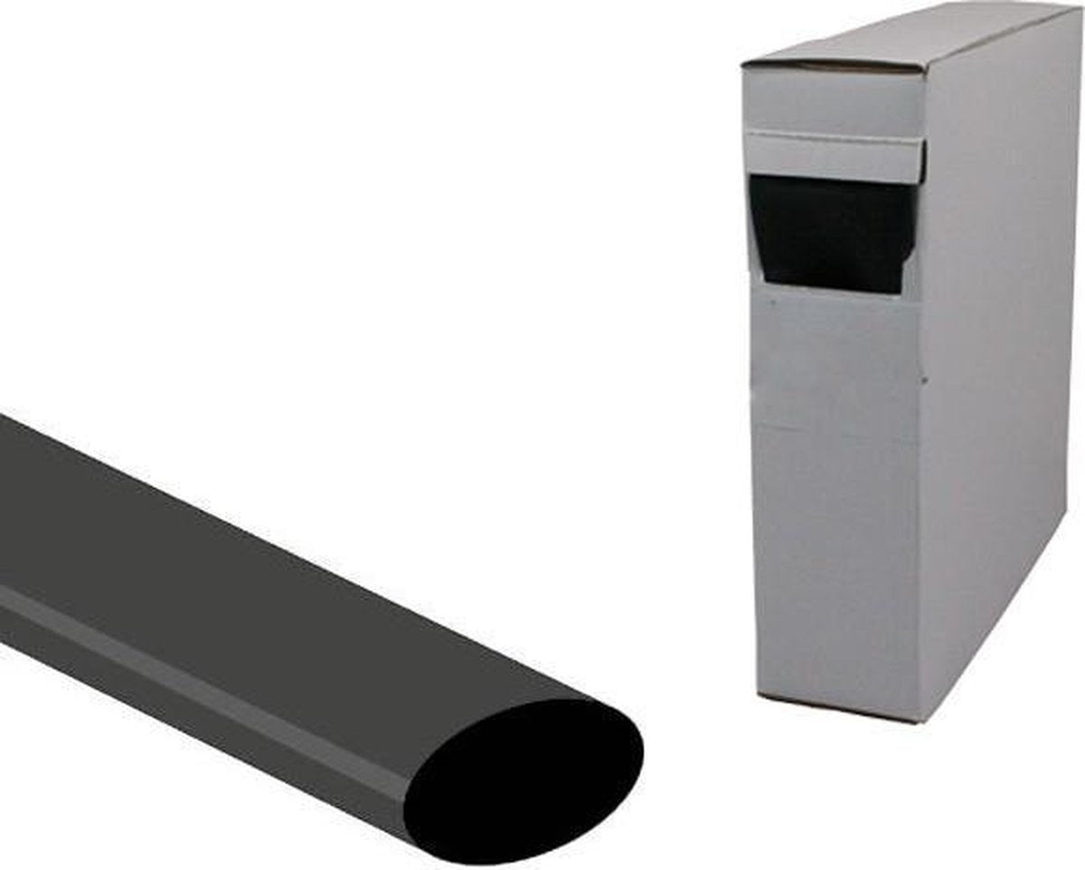 Krimpkous Zwart 25